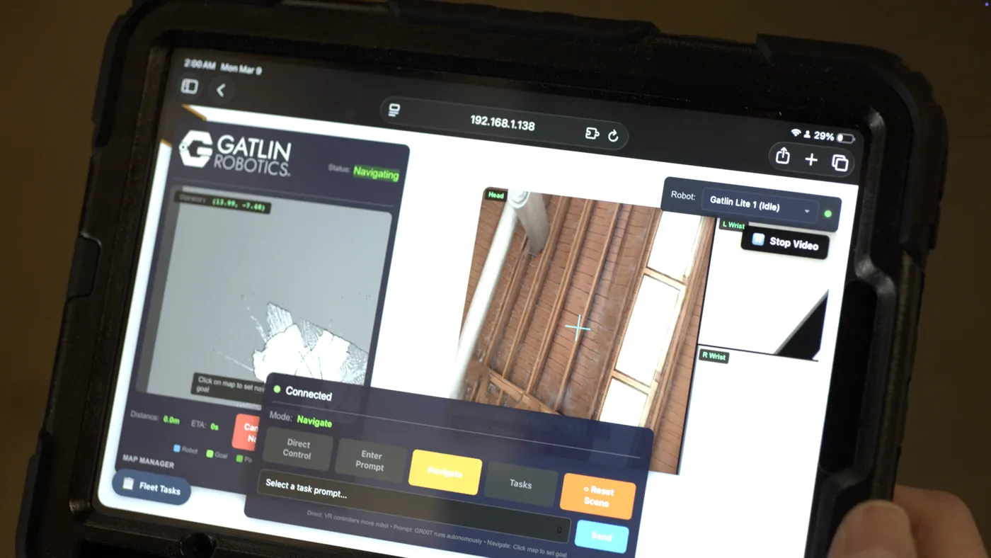 The Gatlin OS fleet dashboard